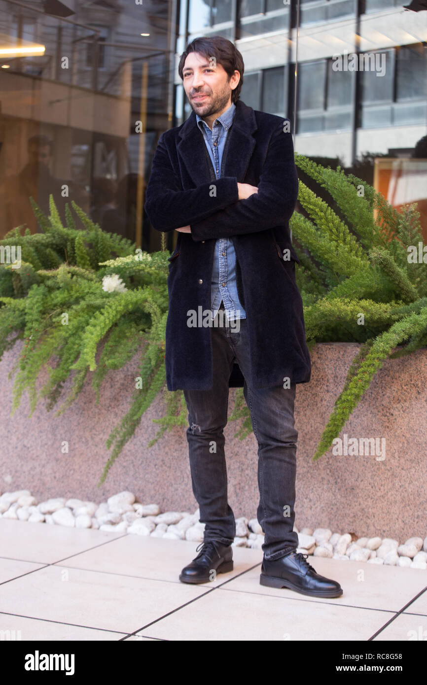 Roma, Italy. 14th Jan, 2019. Herbert Ballerina Photocall of the Italian film "L'Agenzia dei Bugiardi" Credit: Matteo Nardone/Pacific Press/Alamy Live News Stock Photo