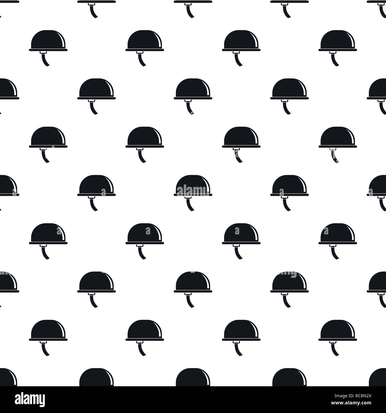 Climb helmet pattern seamless vector repeat geometric for any web design Stock Vector