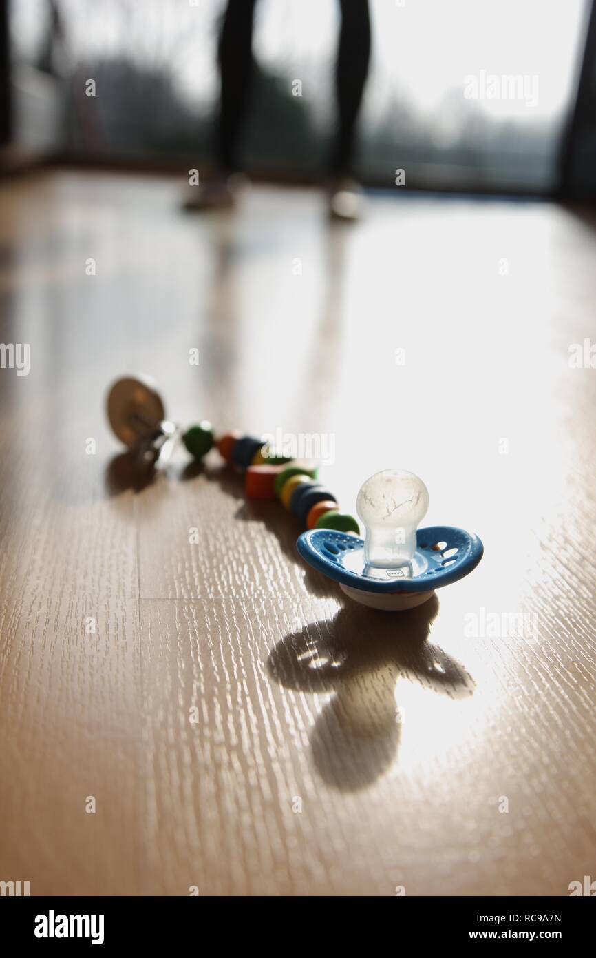 Child with pacifier hi-res stock photography and images - Alamy