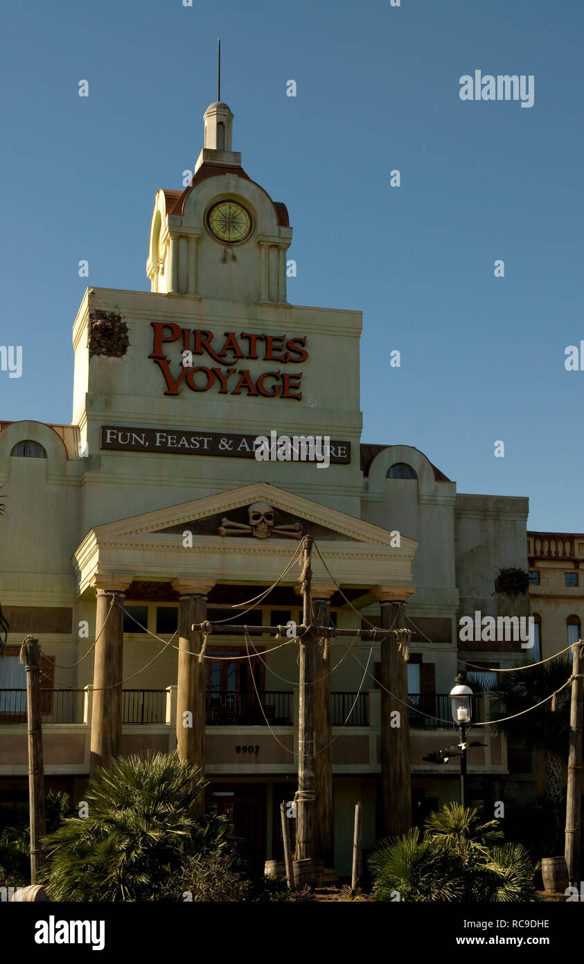 Pirates Voyage Dinner Theater at Myrtle Beach South Carolina, USA Stock