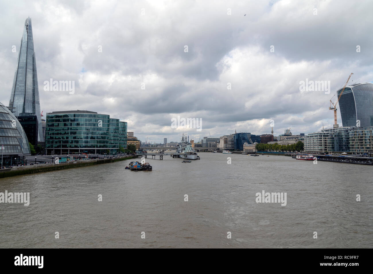 London Sites Stock Photo