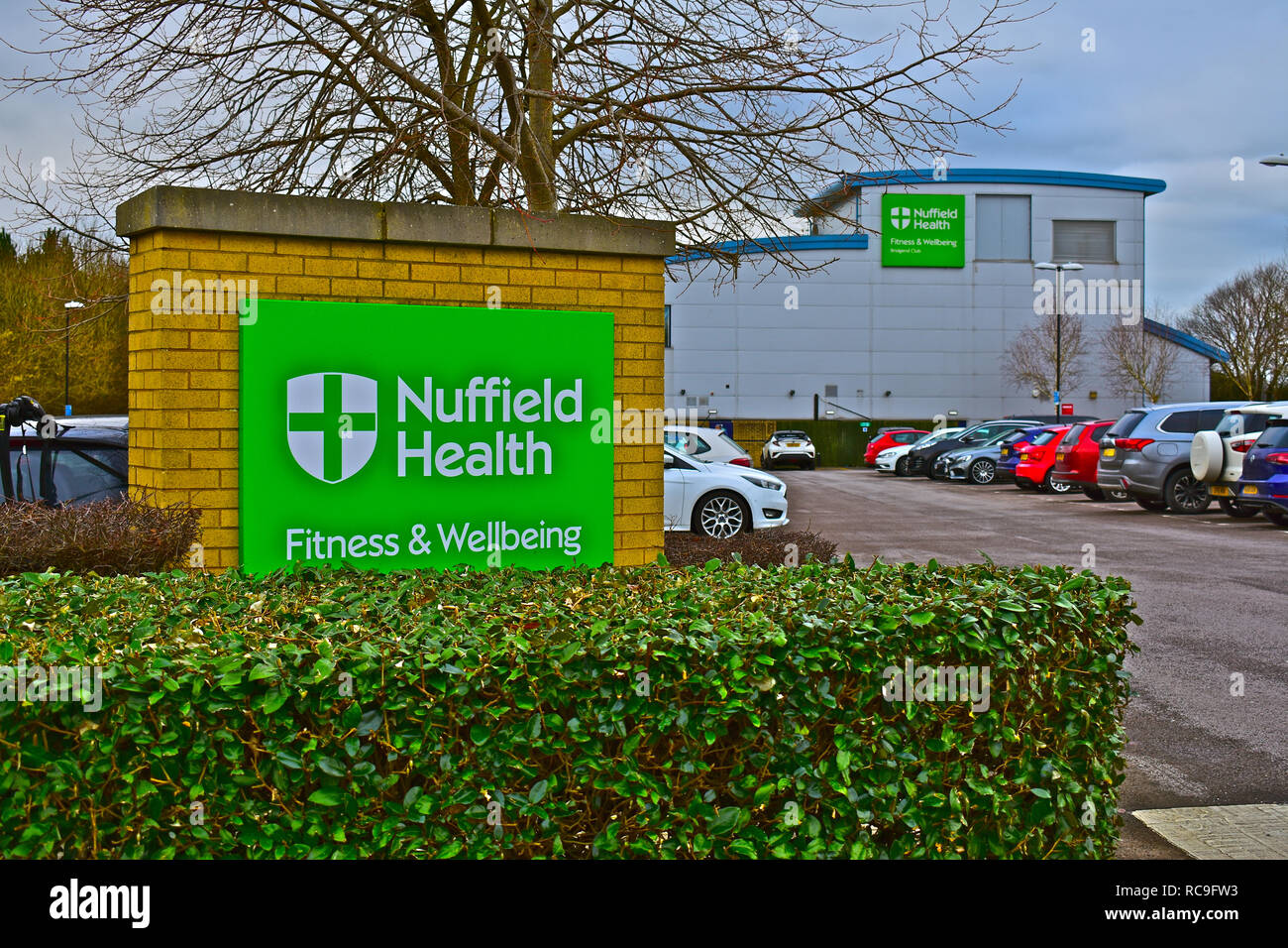 Nuffield Health Fitness & Wellbeing Club is located at Waterton Retail