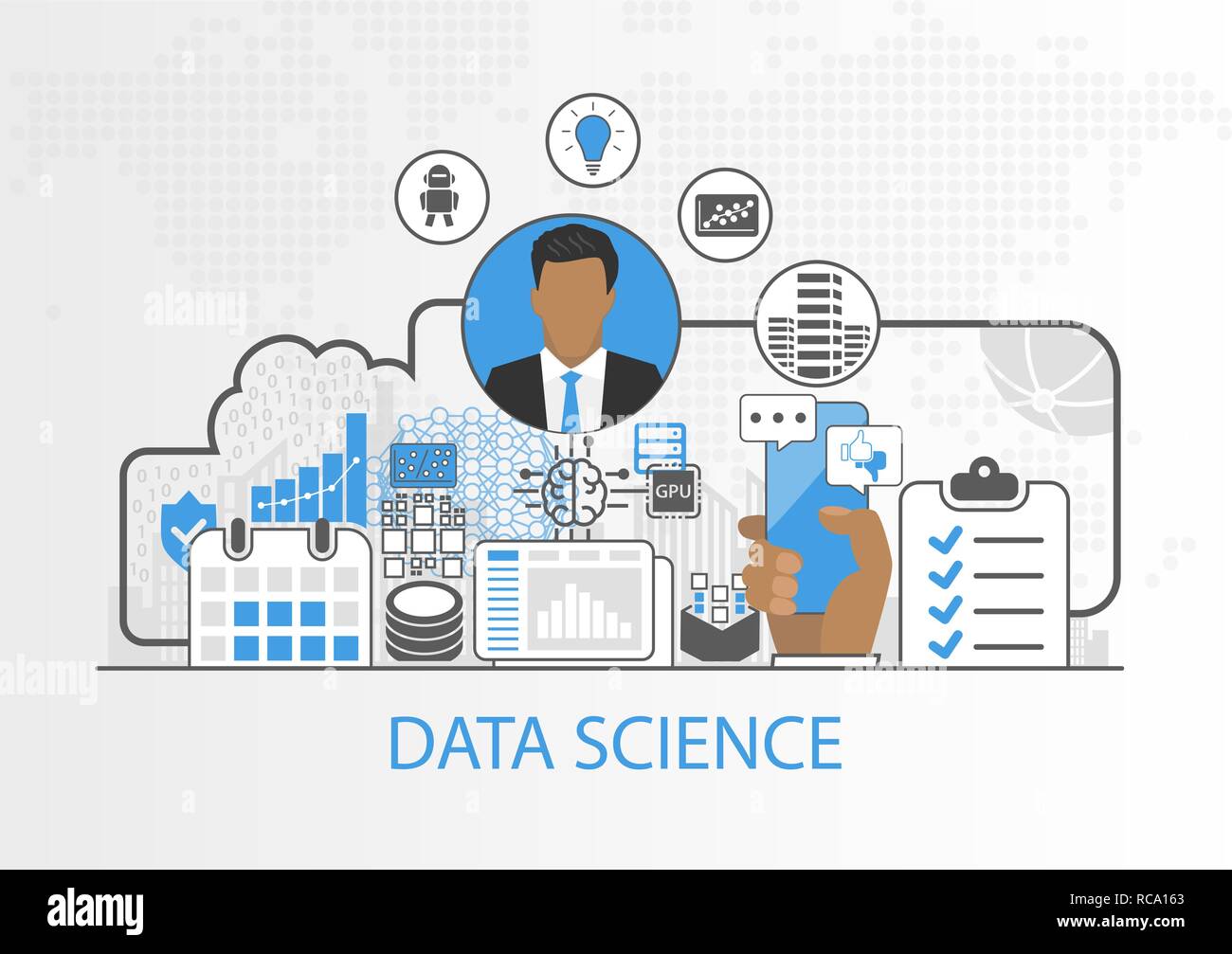Data science hi-res stock photography and images - Alamy