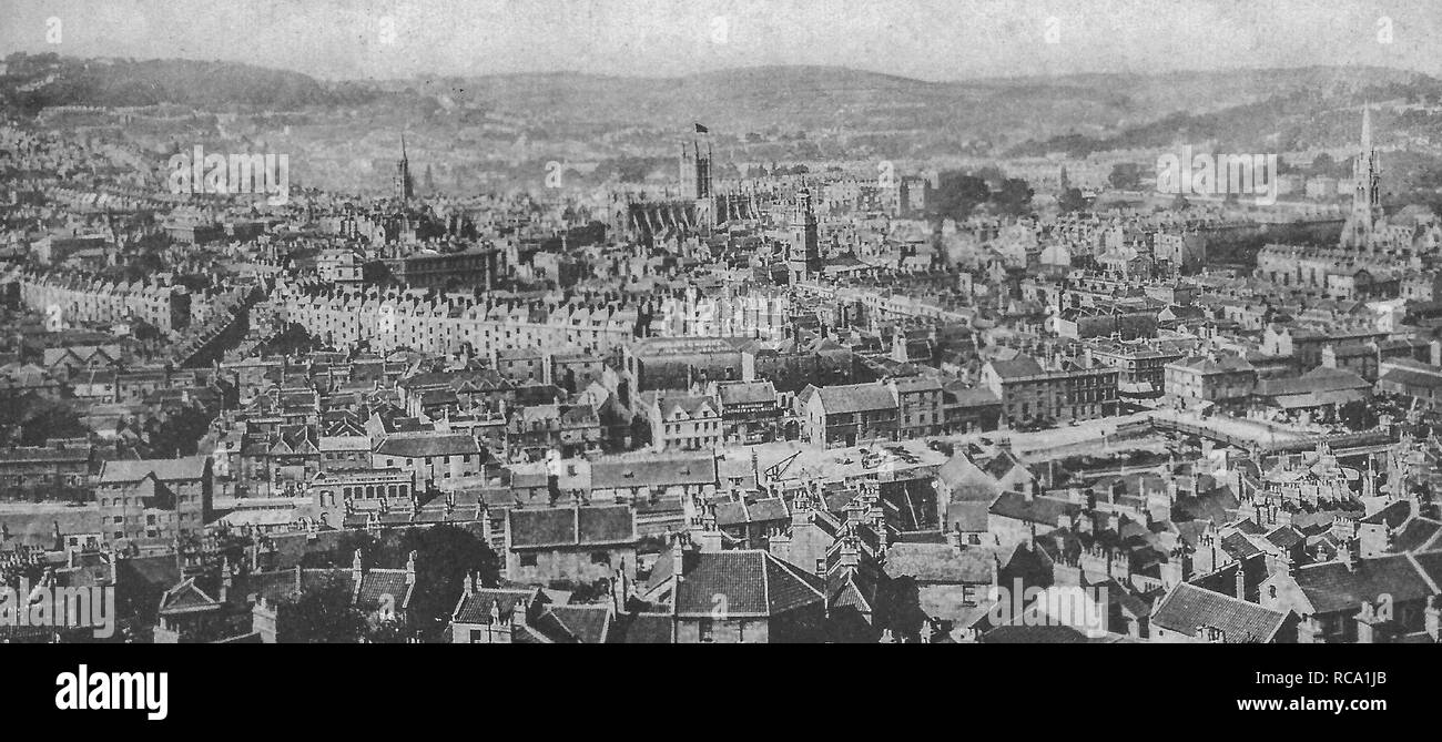 Bath 1902 Stock Photo