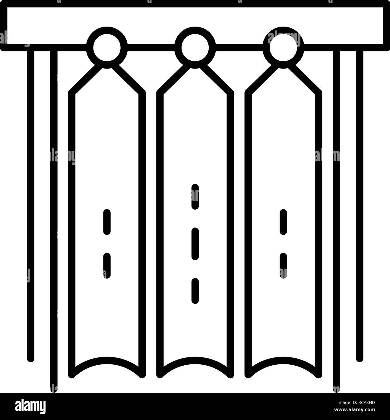 Cover louvers icon, outline style Stock Vector Image & Art - Alamy
