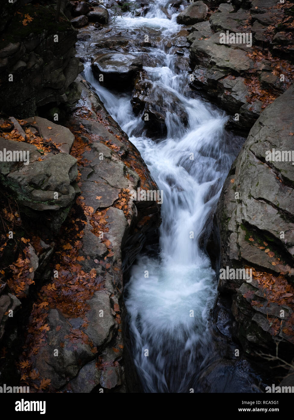 Waterfall At Seven Tubs Nature Area Stock Photo 231334545