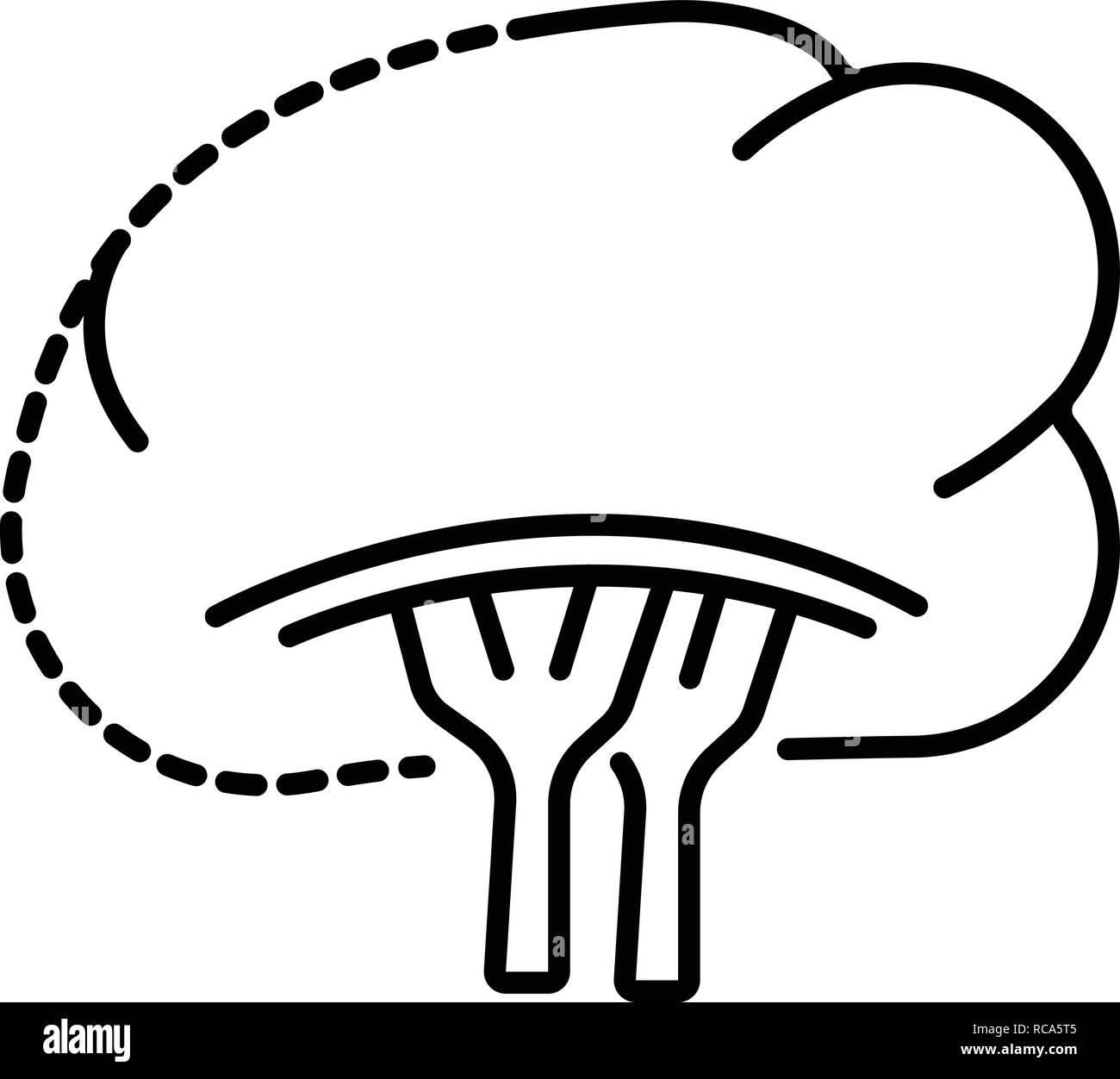 Spleen icon, outline style Stock Vector Image & Art - Alamy