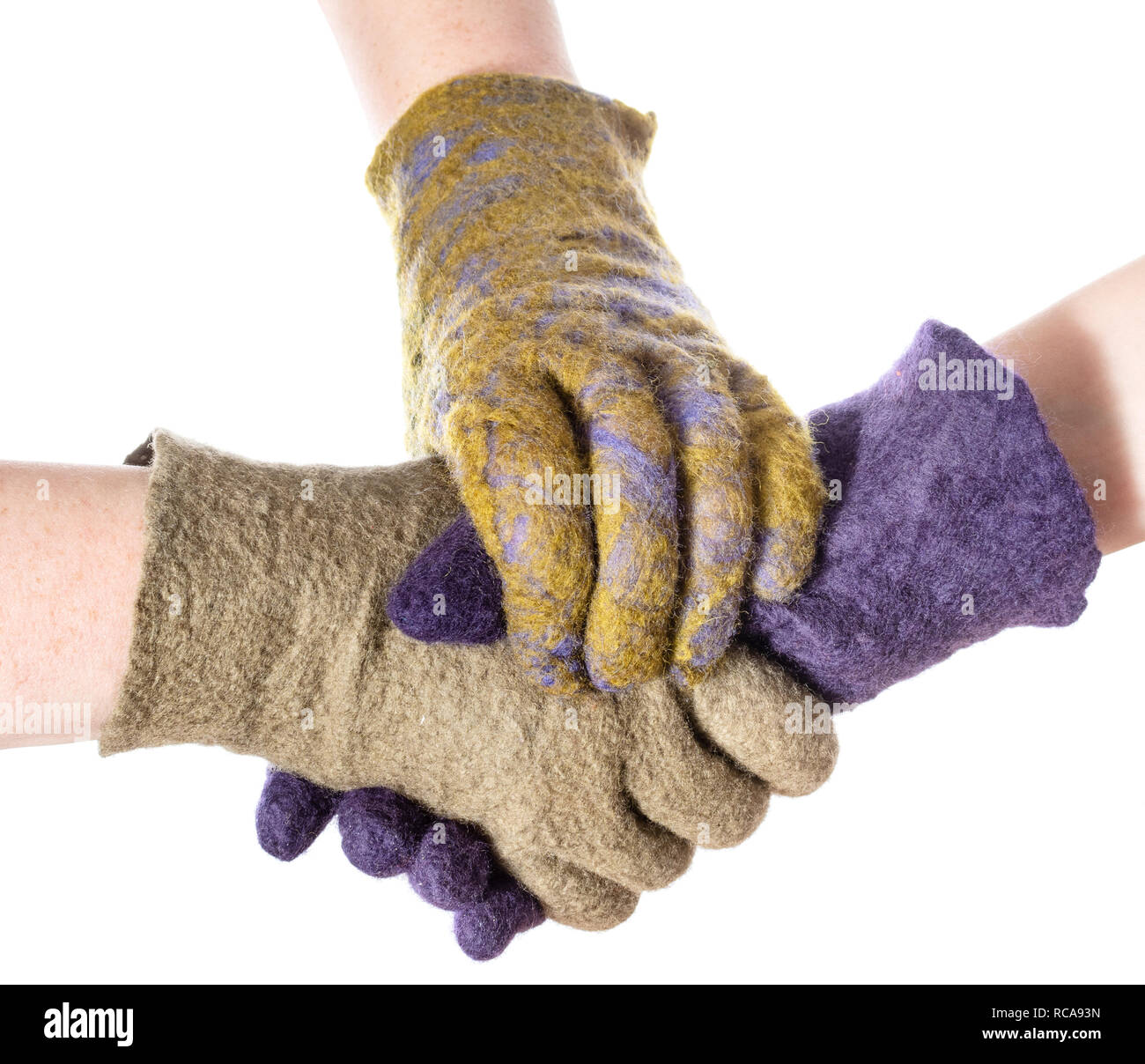 Shake Hand Glove High Resolution Stock Photography and Images Alamy