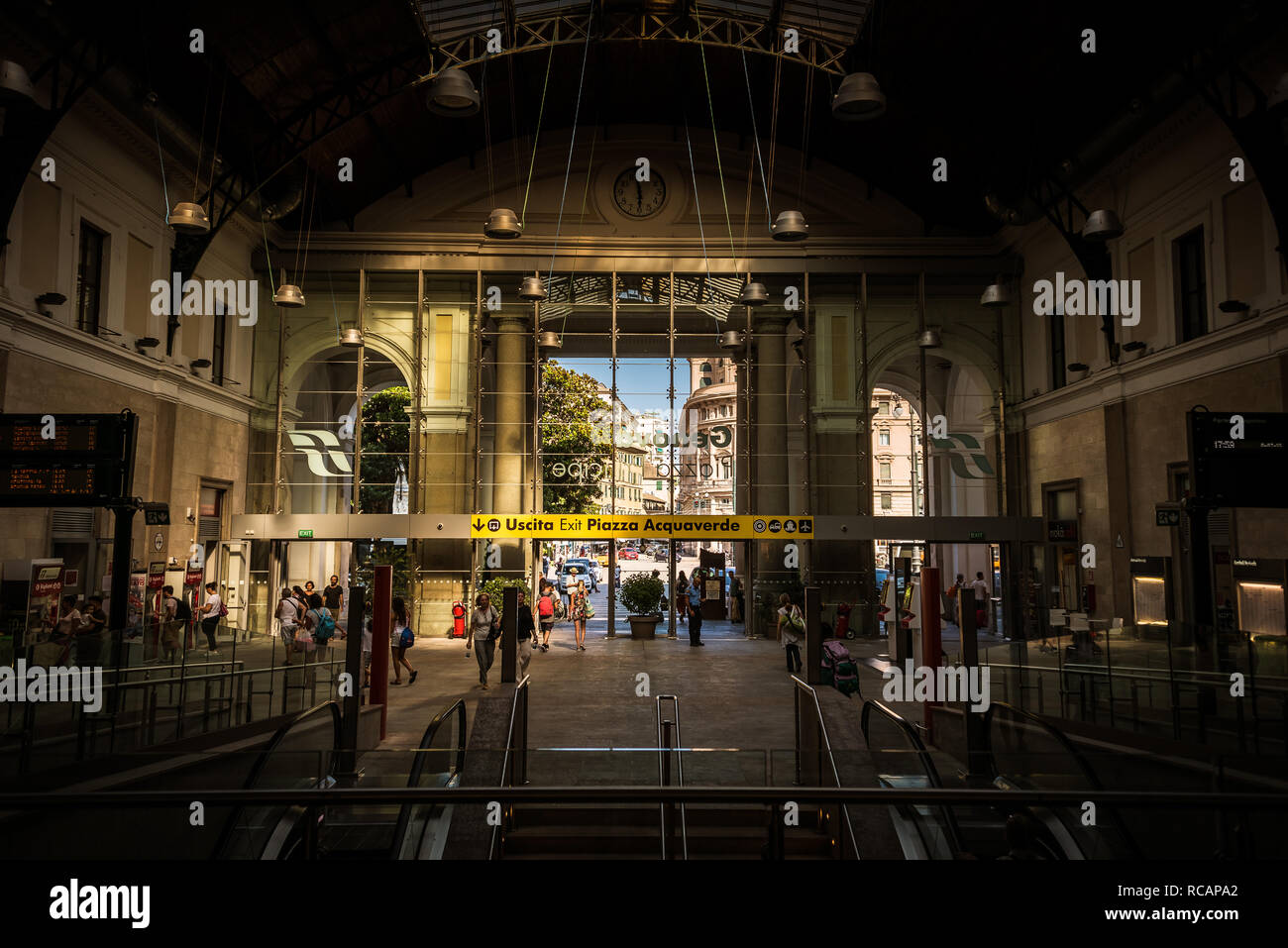 Central train station in Genova Stazione di Genova Piazza Principe