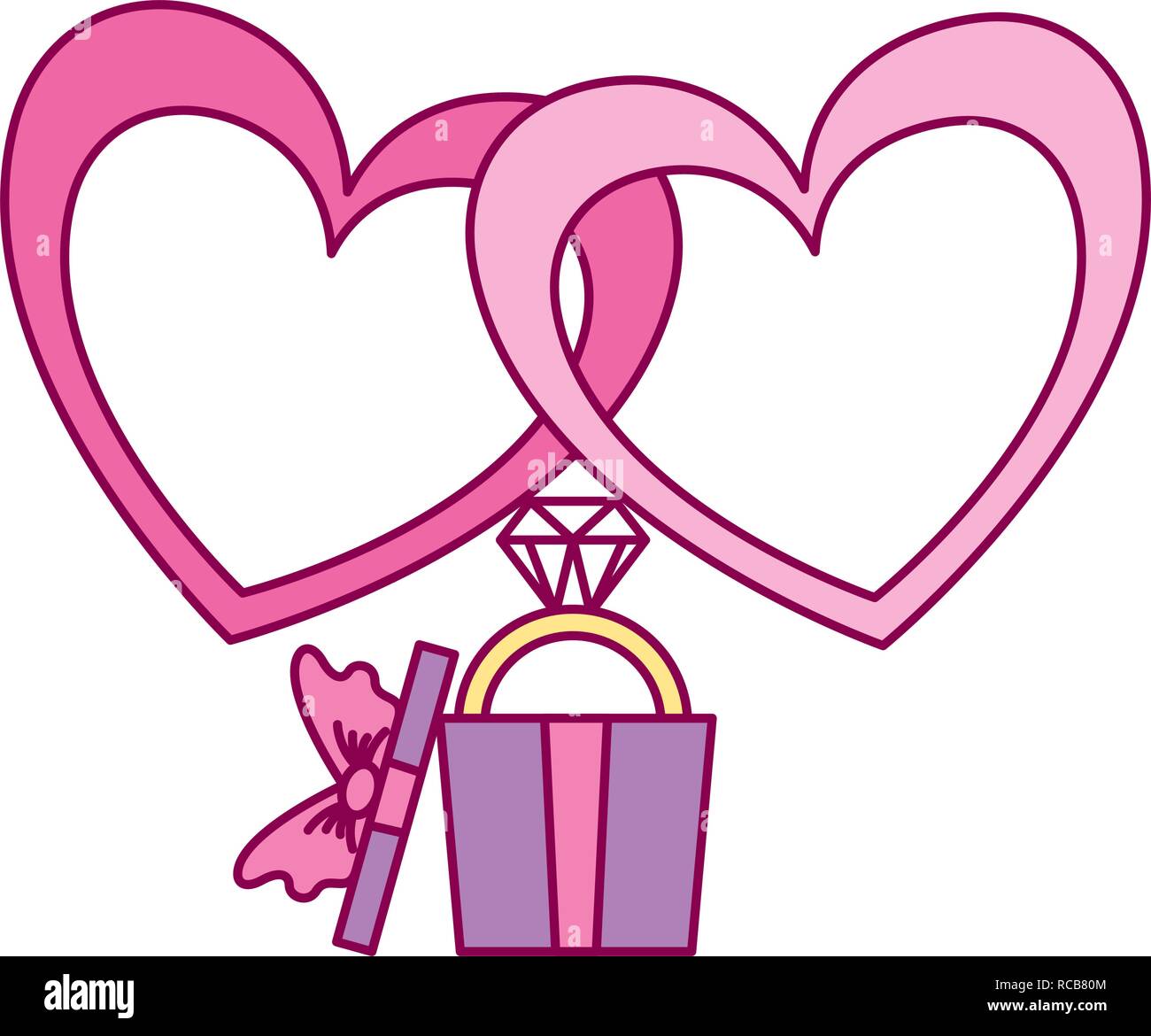valentine day card Stock Vector Image & Art - Alamy