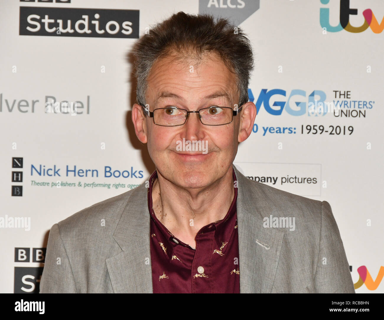 London, UK. 14th Jan, 2019. Martin Jameson attends 2019 Writers' Guild