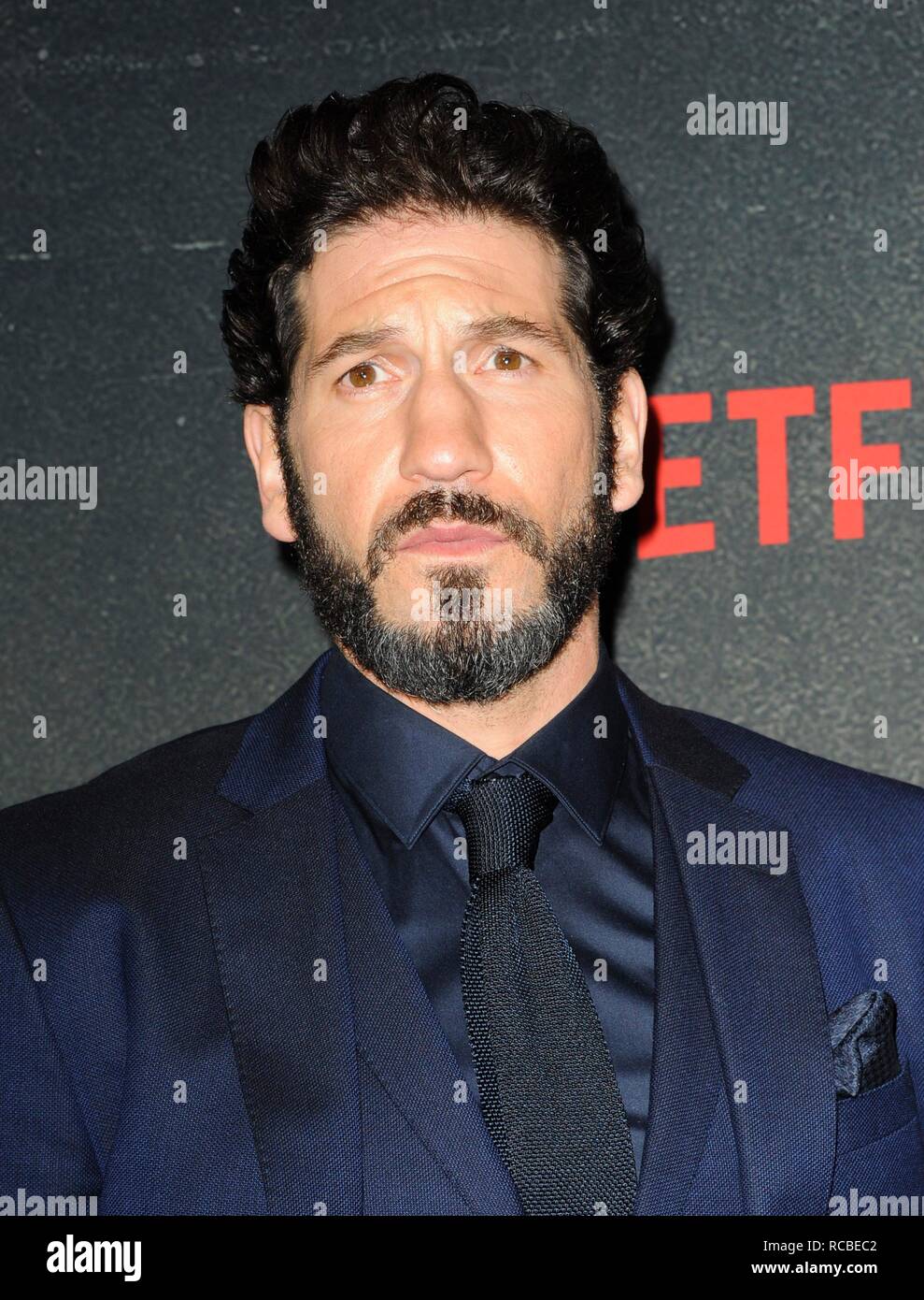Los Angeles, CA, USA. 14th Jan, 2019. Jon Bernthal at arrivals for MARVEL's THE PUNISHER Premiere on NETFLIX, ArcLight Hollywood, Los Angeles, CA January 14, 2019. Credit: Elizabeth Goodenough/Everett Collection/Alamy Live News Stock Photo