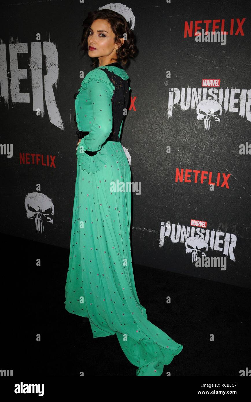 Los Angeles, CA, USA. 14th Jan, 2019. Amber Rose Revah at arrivals for MARVEL's THE PUNISHER Premiere on NETFLIX, ArcLight Hollywood, Los Angeles, CA January 14, 2019. Credit: Elizabeth Goodenough/Everett Collection/Alamy Live News Stock Photo