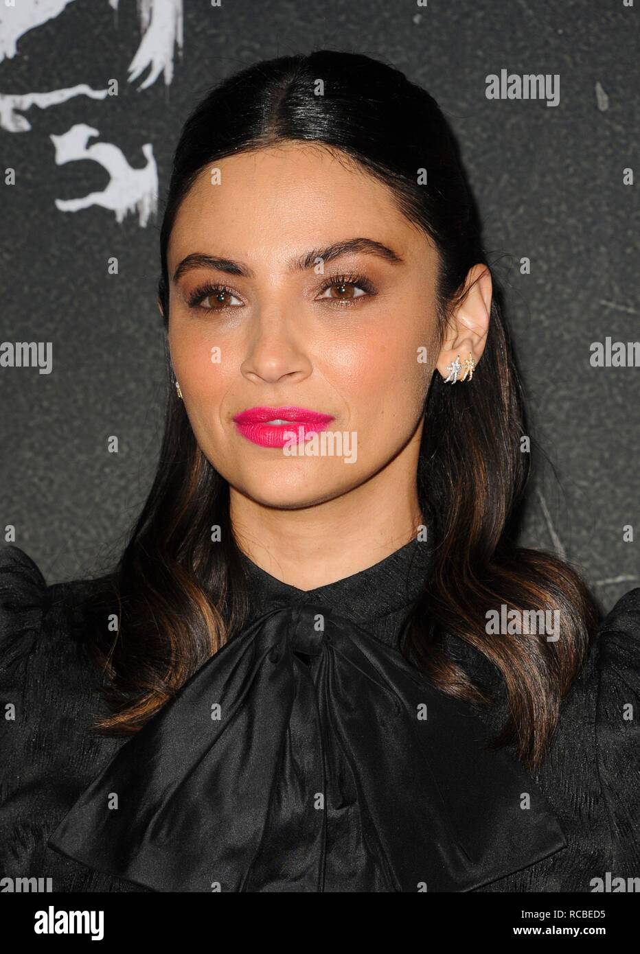 Los Angeles, CA, USA. 14th Jan, 2019. Floriana Lima at arrivals for MARVEL's THE PUNISHER Premiere on NETFLIX, ArcLight Hollywood, Los Angeles, CA January 14, 2019. Credit: Elizabeth Goodenough/Everett Collection/Alamy Live News Stock Photo