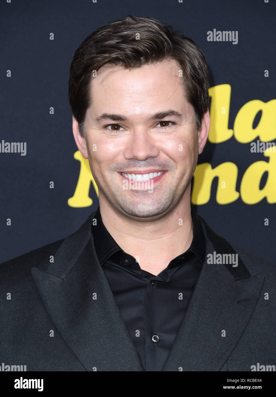 Black Monday Andrew Rannells High Resolution Stock Photography and ...