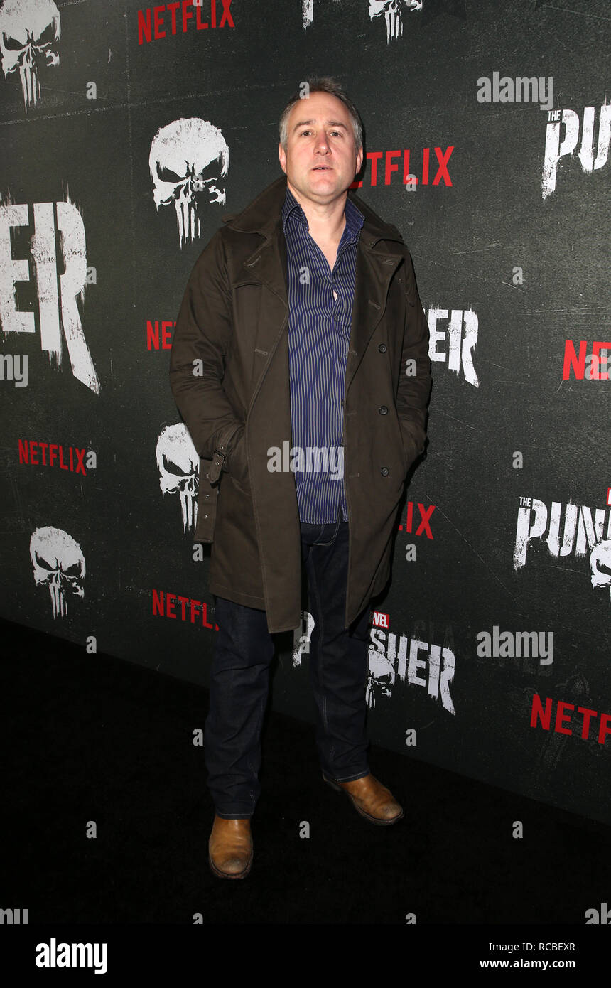 Hollywood, Ca. 14th Jan, 2019. Steve Lightfoot, attends Marvel's 'The Punisher' Los Angeles Premiere at ArcLight Hollywood in Hollywood, California on January 14, 2019. Credit: Faye Sadou/Media Punch/Alamy Live News Stock Photo
