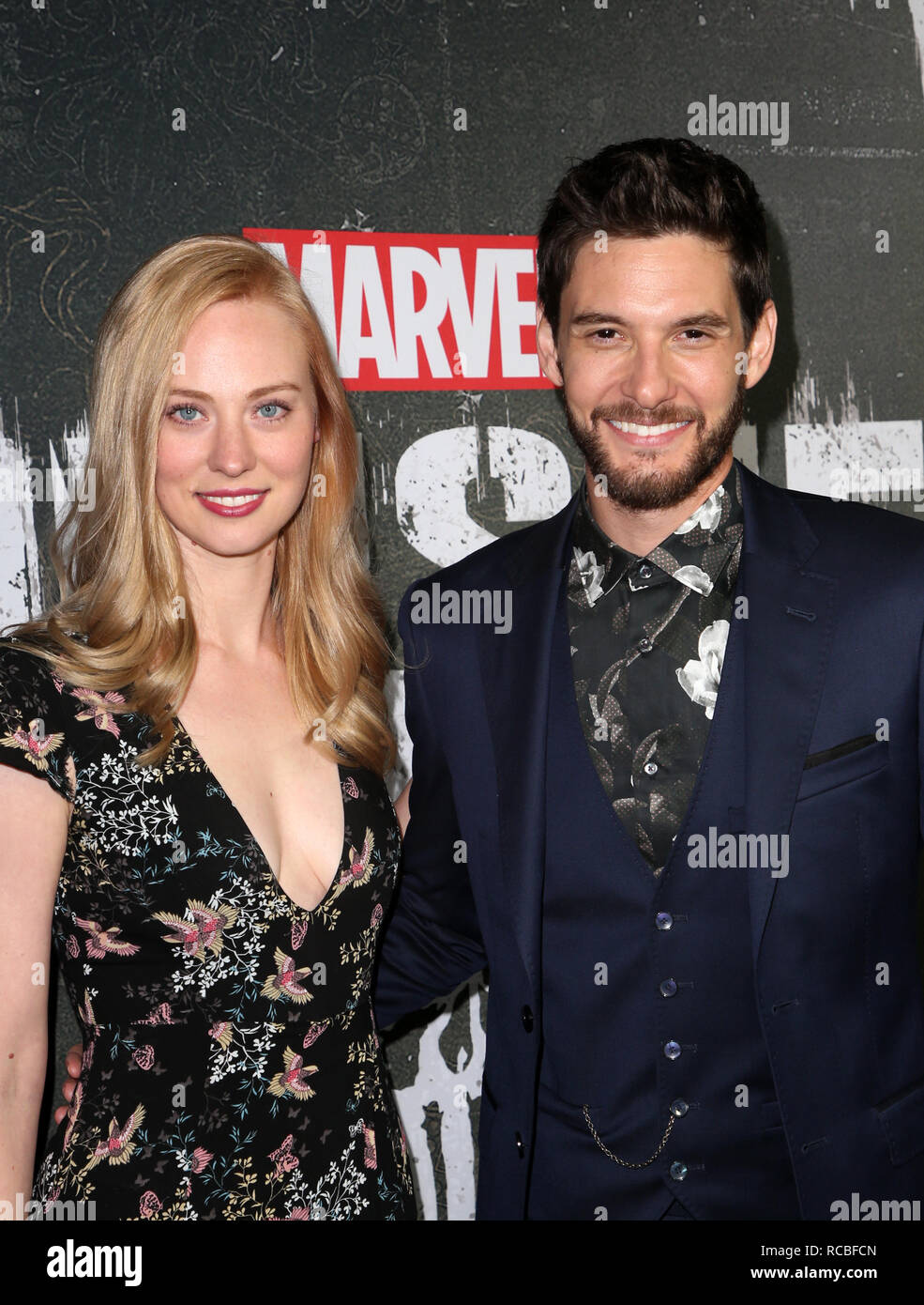 Hollywood, Ca. 14th Jan, 2019. Deborah Ann Woll, Ben Barnes, attends