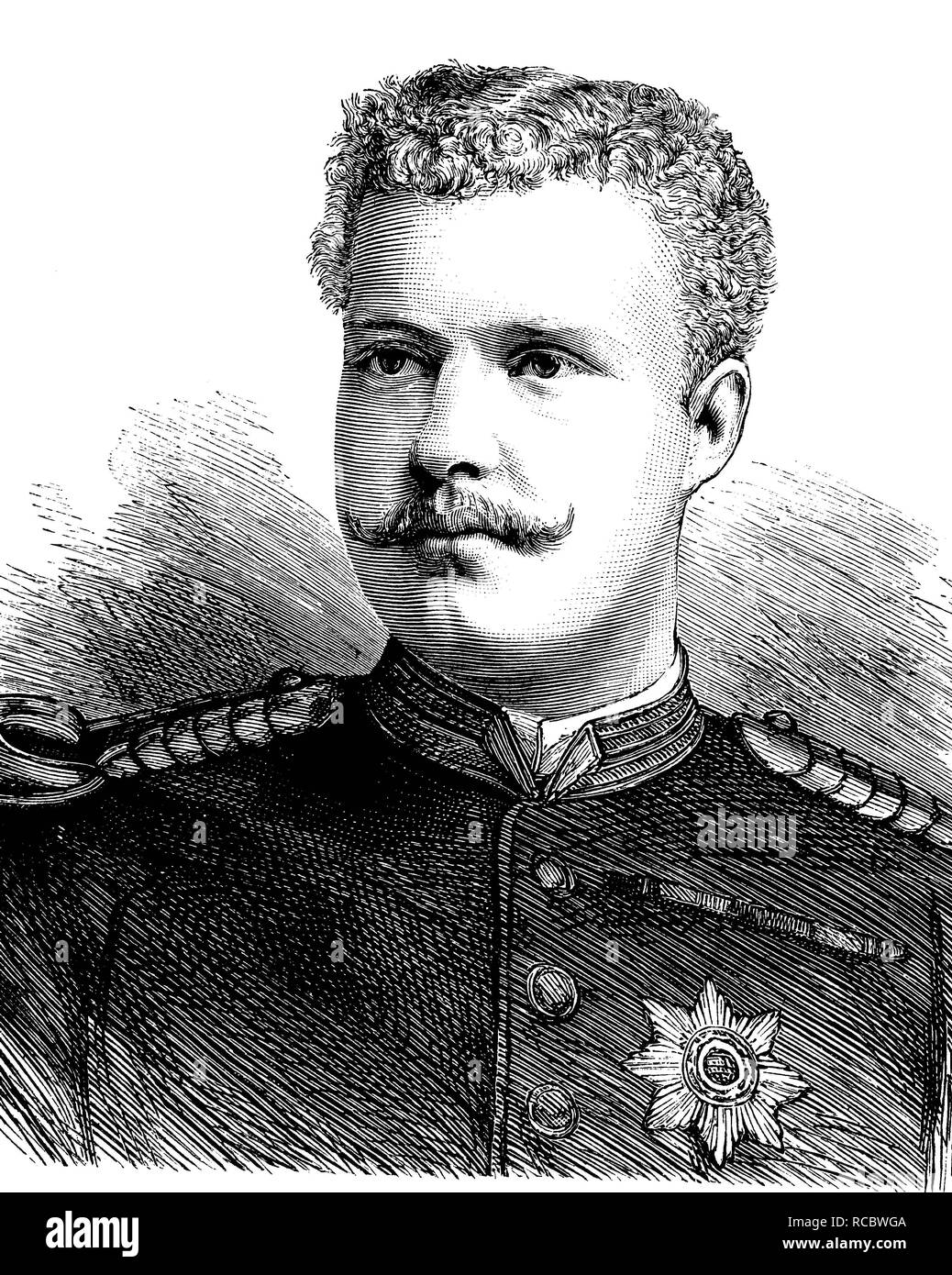 Ferdinand Karl Ludwig Joseph Johann Maria, 1868 - 1915, Archduke of Austria until 1911, after that he named himself Ferdinand Stock Photo