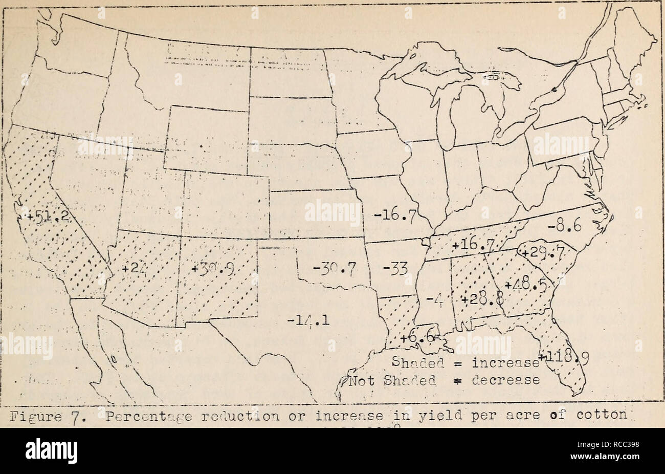 . Diseases of plants in the United States in 1930. Plant diseases United States. A2. in l^g'O from average yield per cere I515-I520. Losses from disease were generally mucji less than norm? 1 in 193r'» Outstanding examples are stem rust, leaf rust, and scab of smell grr.ins, potato late blight except in Florida, Septoria blight of tomatoes, apple sceb in the drought area, and peach brown rot. others Trill be noted in the summary. Certain diseases, however, showed increased destructiveness. These include, naturally, pot-to tipburn rnd blossom-end rot of tomato, and also potato scrb, non-parasit Stock Photo