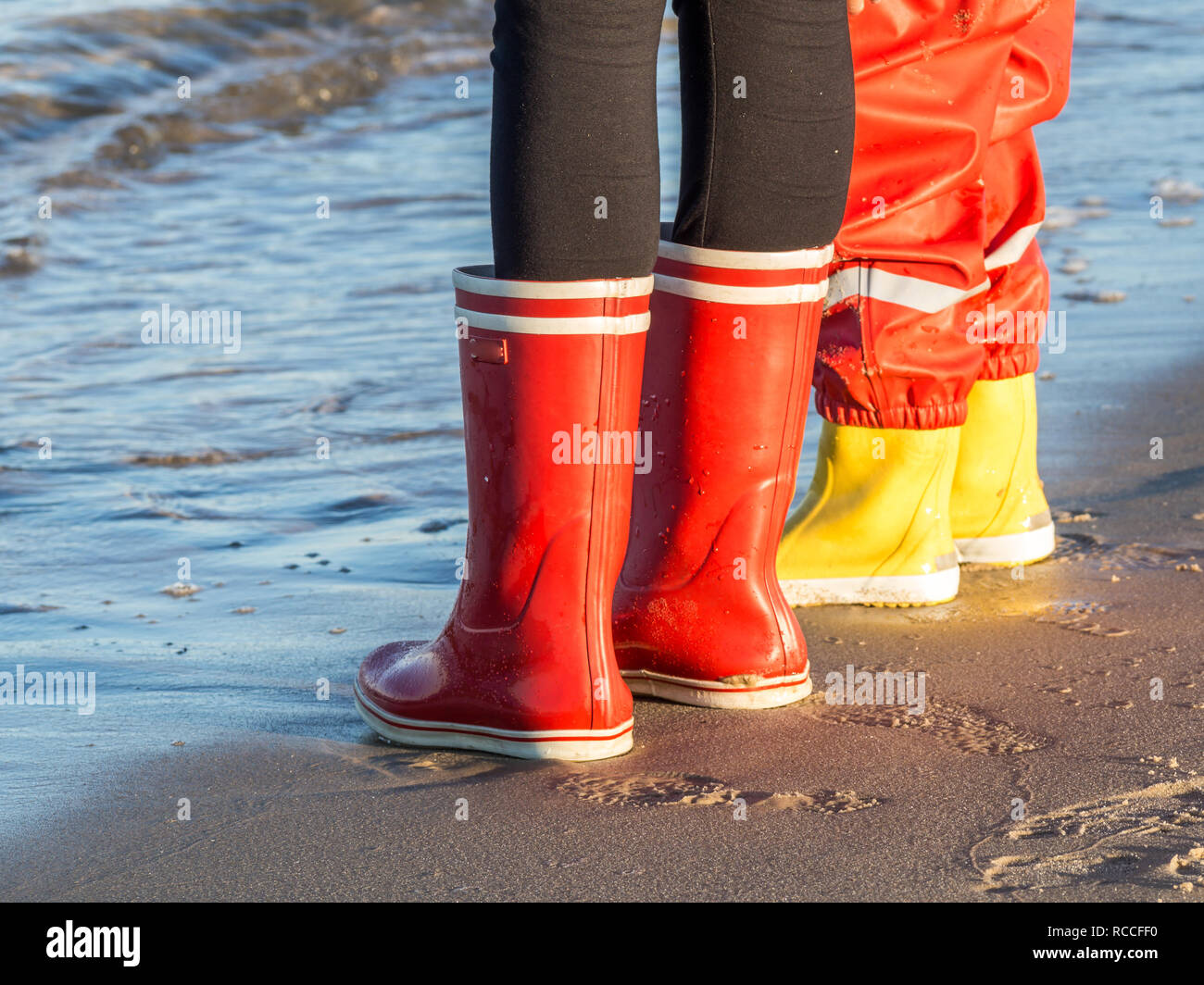 Red wellington boots mud hires stock photography and images Alamy