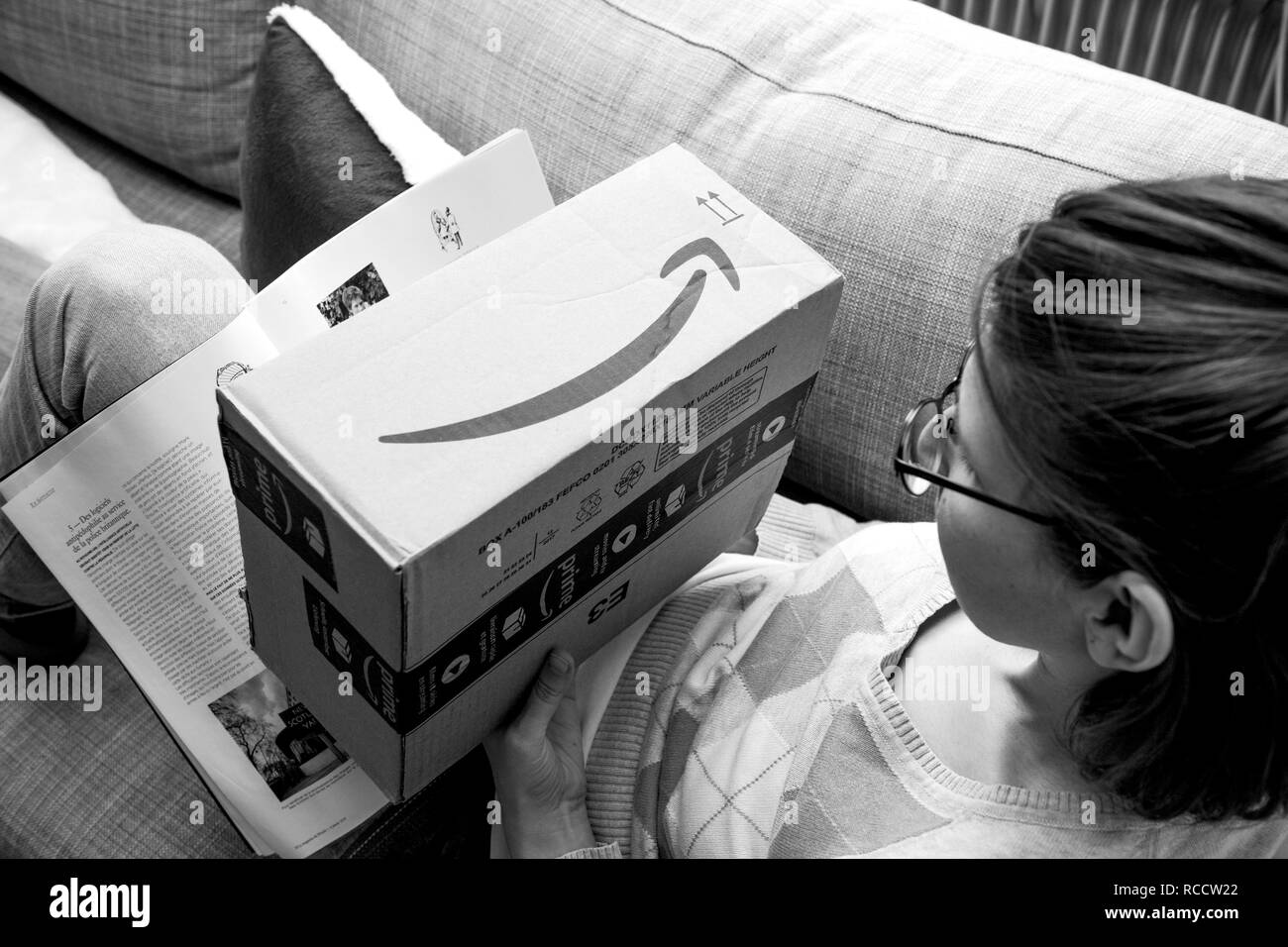 Amazon company logo smile Black and