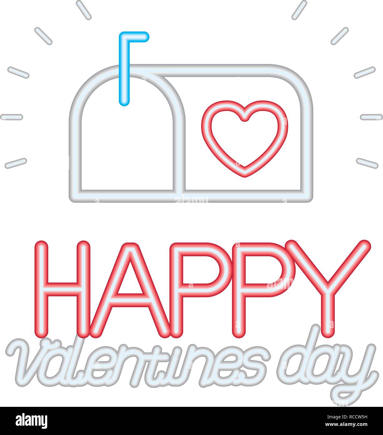 happy valentines day Stock Vector Image & Art - Alamy