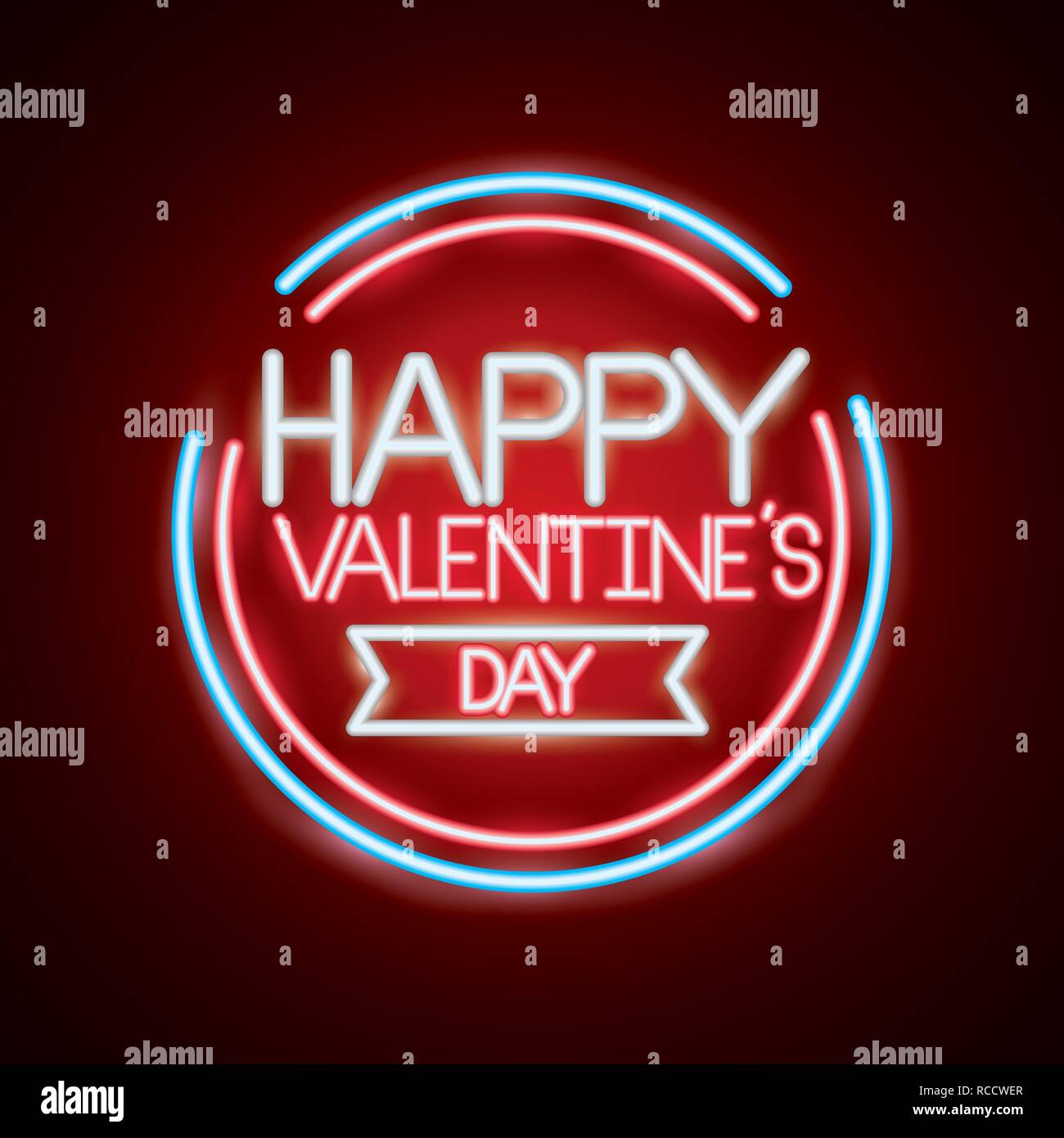 happy valentines day Stock Vector