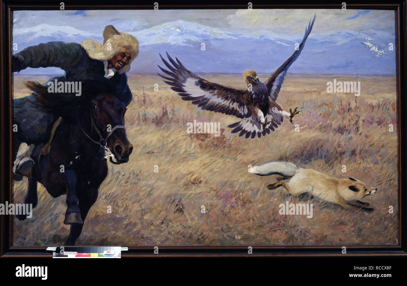 Fox Hunting With Golden Eagle Museum State Darwin Museum