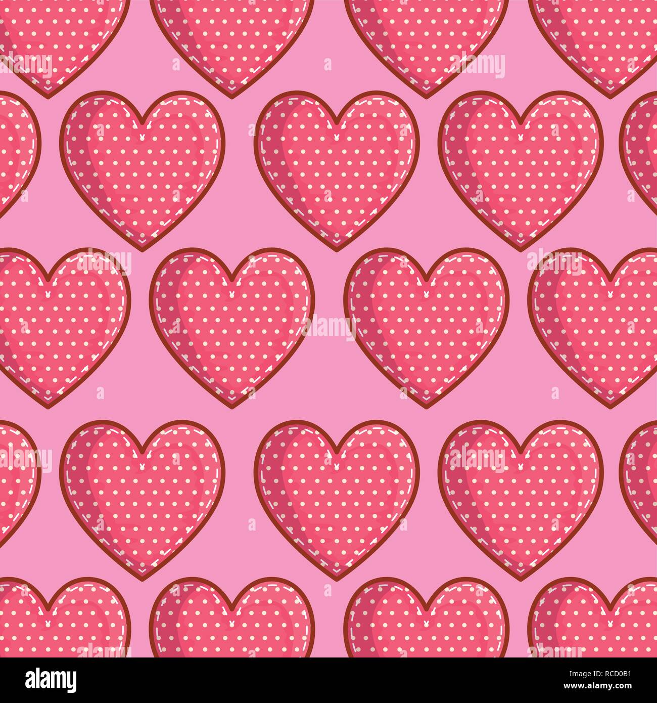 heart symbol of love and passion background Stock Vector Image & Art ...