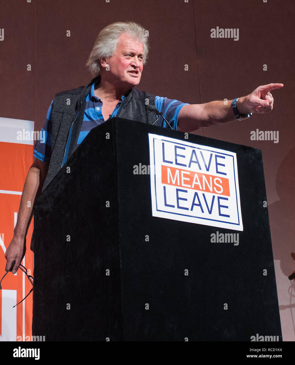 'Leave Means Leave' rally held at Queen Elizabeth II Conference Centre  Featuring: Tim Martin Where: London, United Kingdom When: 14 Dec 2018 Credit: Wheatley/WENN Stock Photo