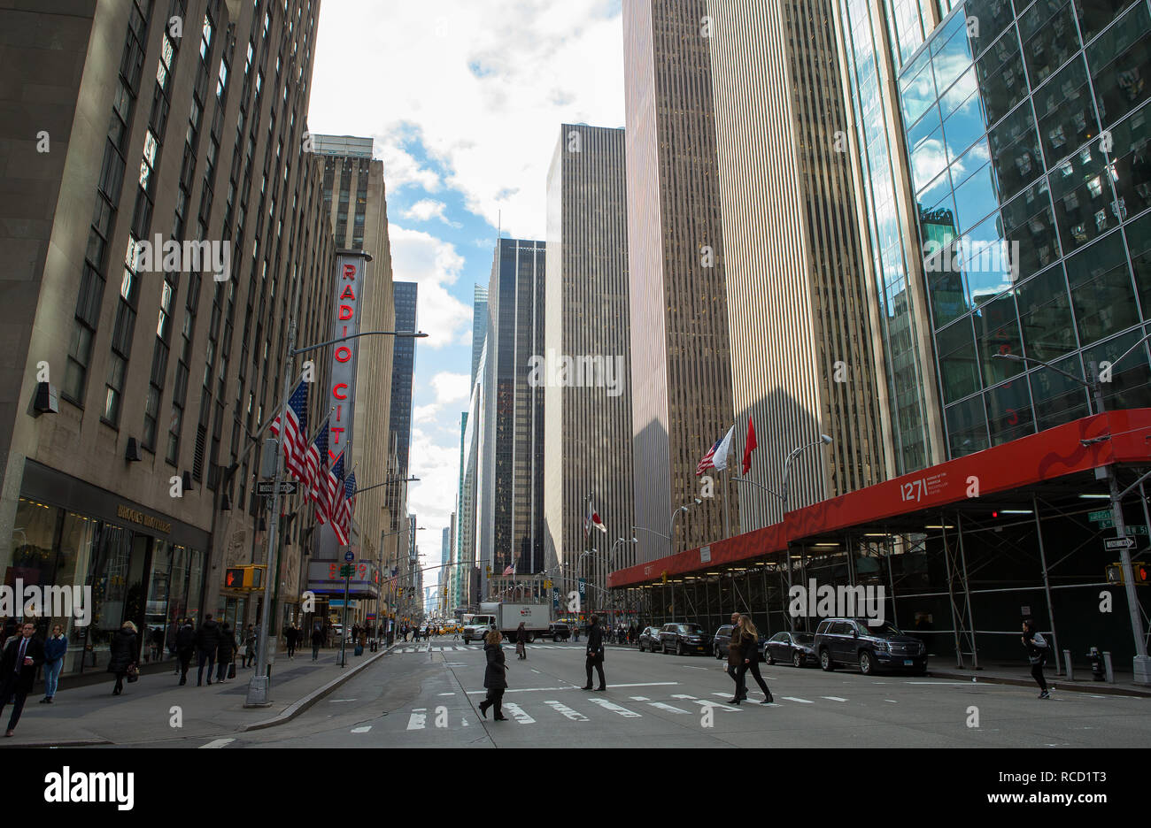 General View GV of the News Corporation Building, 1211 Avenue of the