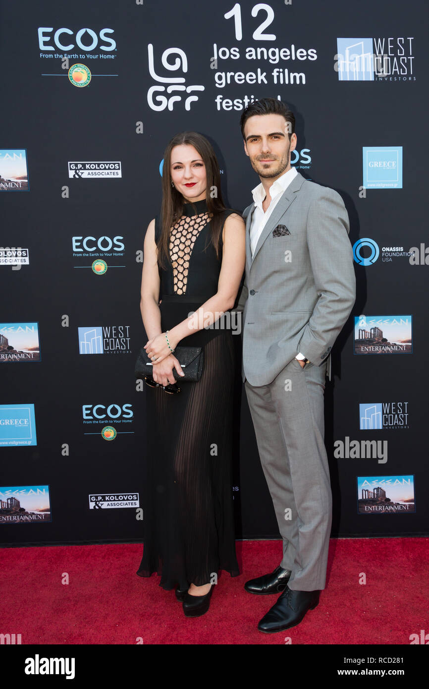 Los Angeles, USA. 06th June, 2018. Victoria Kait (L) and David Kait (R ...