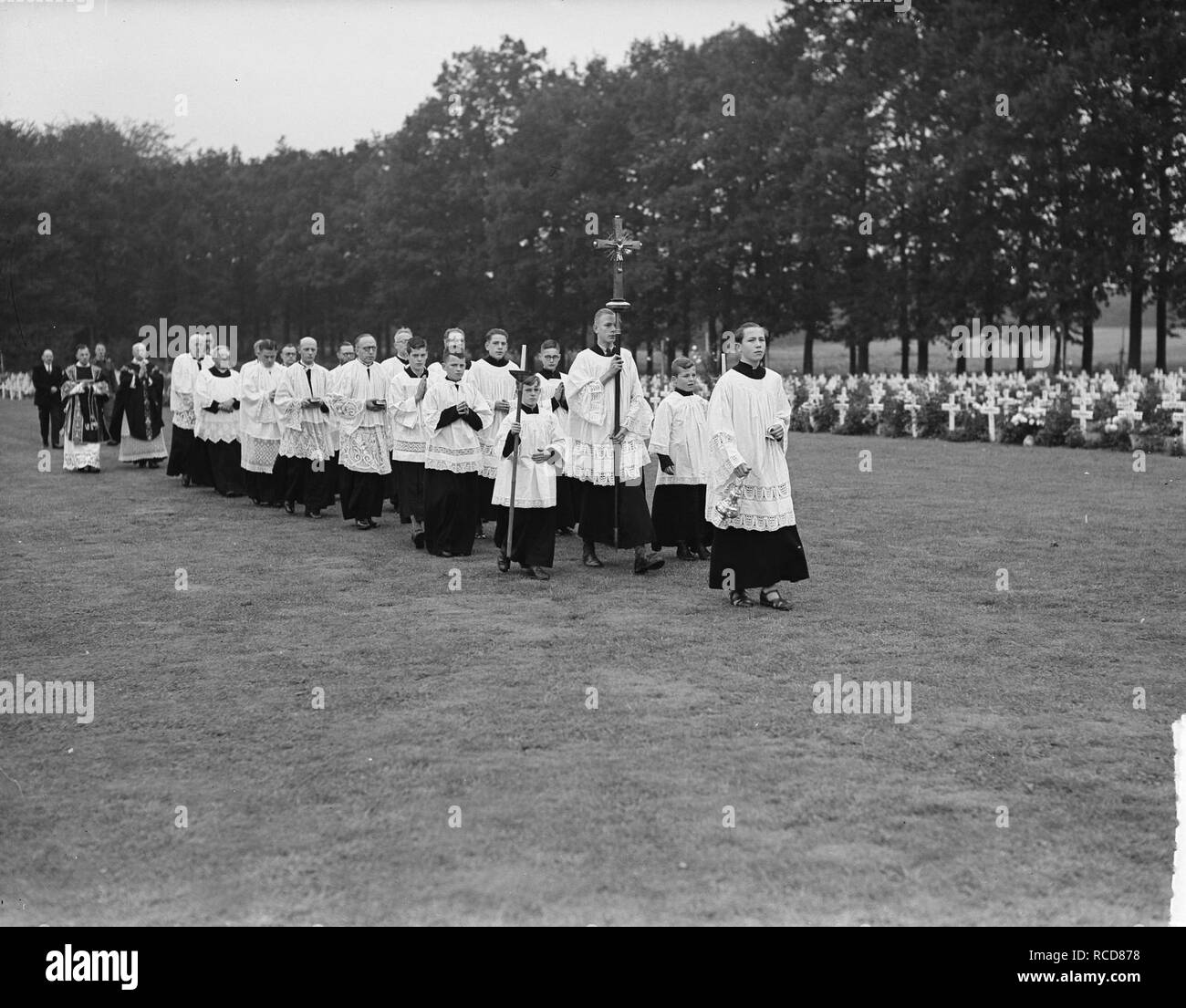 Airborne-herdenking. Requiem, Bestanddeelnr 903-0037. Stock Photo