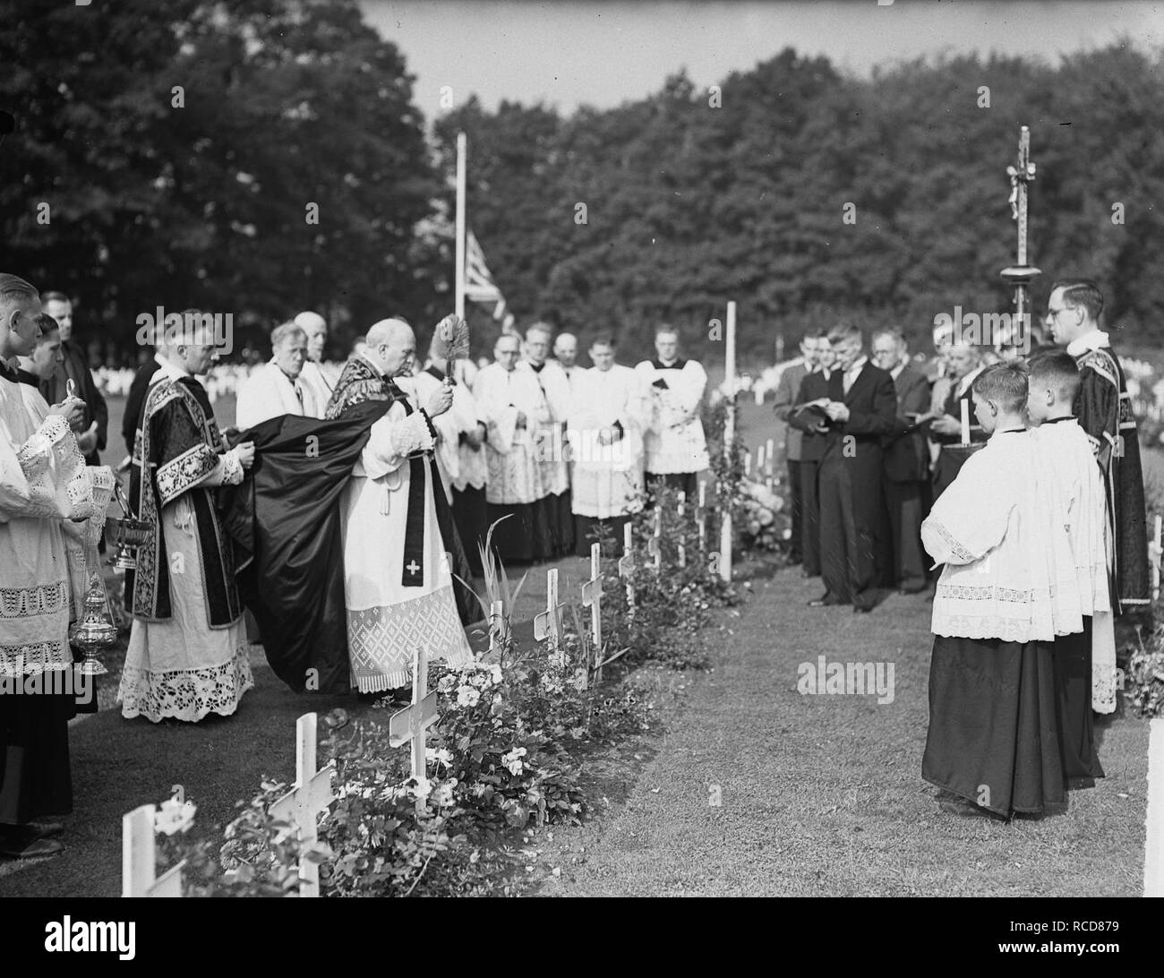 Airborne-herdenking. Requiem, Bestanddeelnr 903-0038. Stock Photo