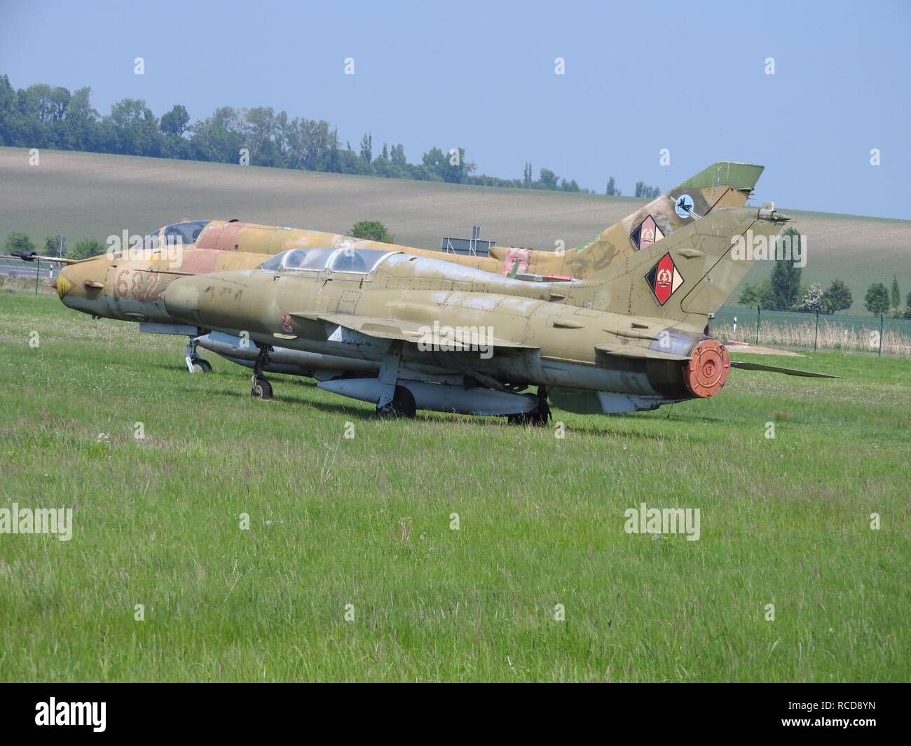 Airfield SömmerdaDermsdorf 01 Stock Photo Alamy
