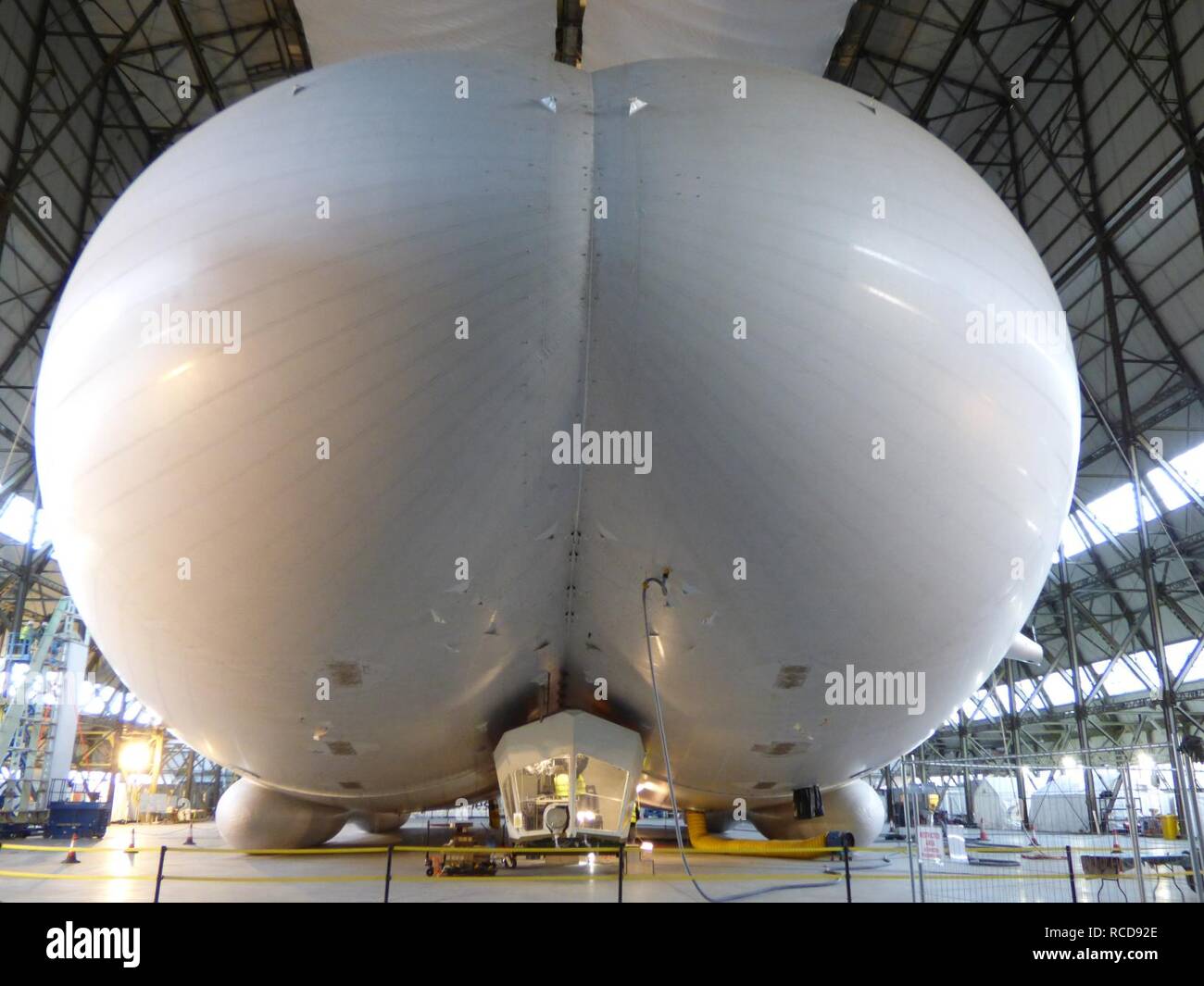 Airlander - Mission Module Fitting. Stock Photo