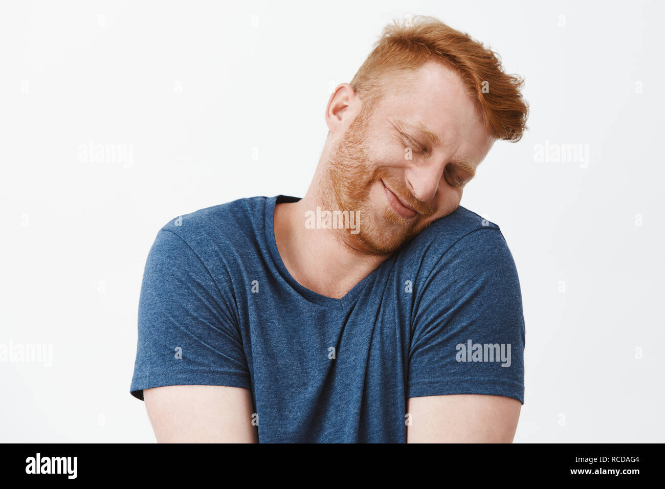 Person blushing cheap