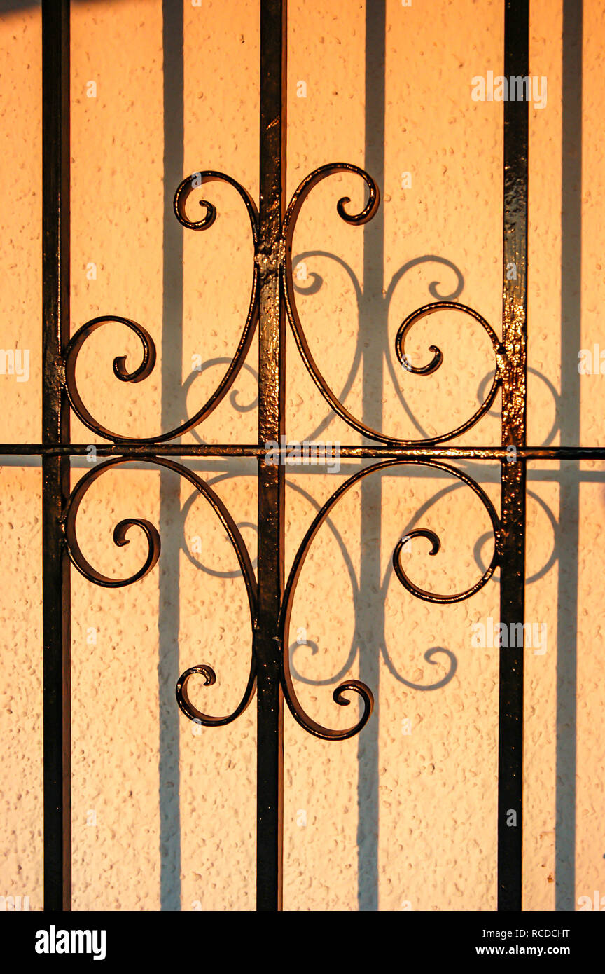 Prison window bars brick wall light hires stock photography and images