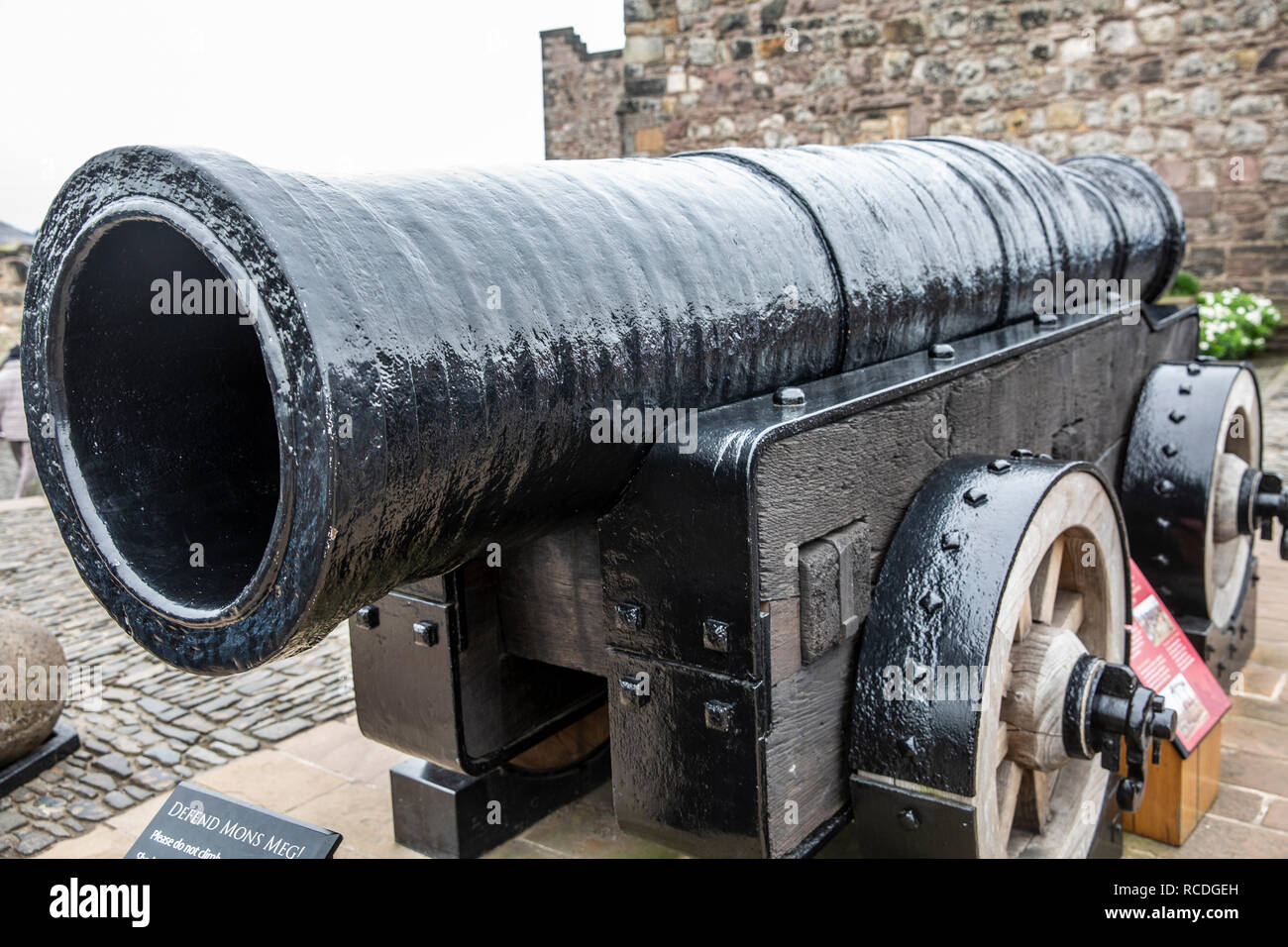 Mons Meg is a medieval bombard in the collection of the Royal Armouries