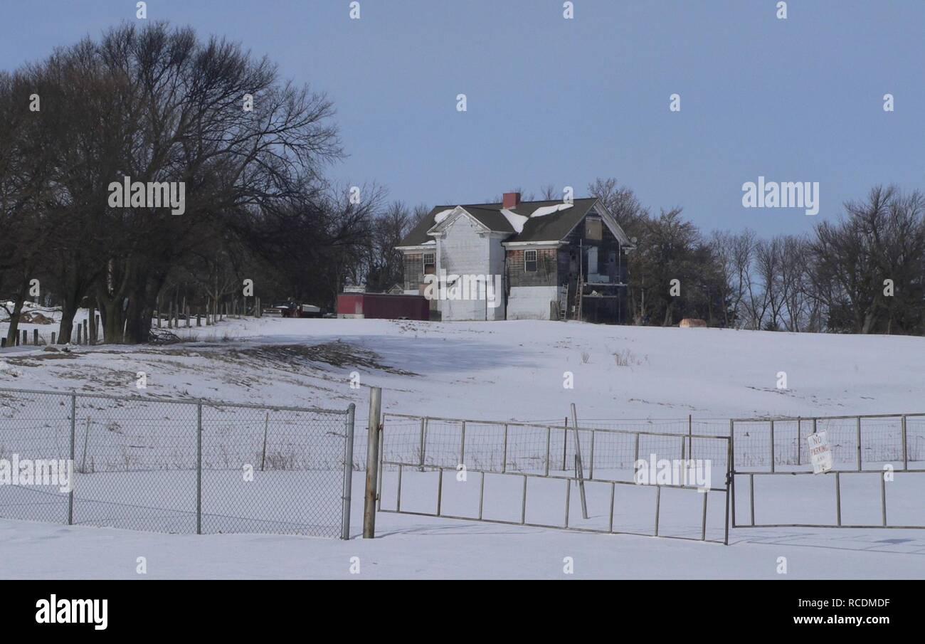 Aggergaard Manor (Irene SD) from SE 1 long Stock Photo Alamy