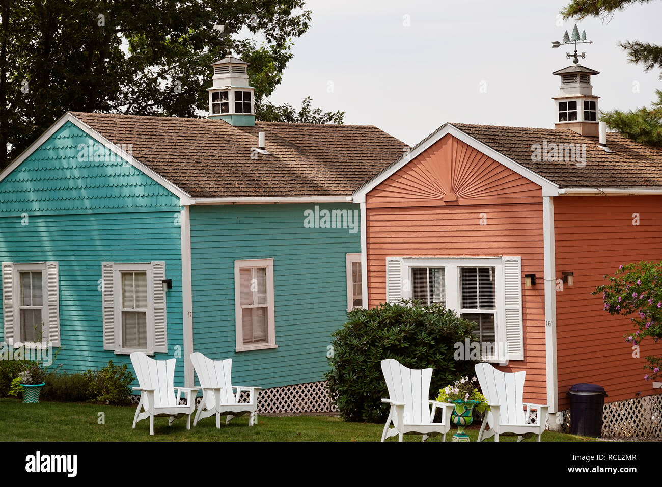 NASWA resort on Lake Winnipesaukee Laconia New Hampshire Stock Photo