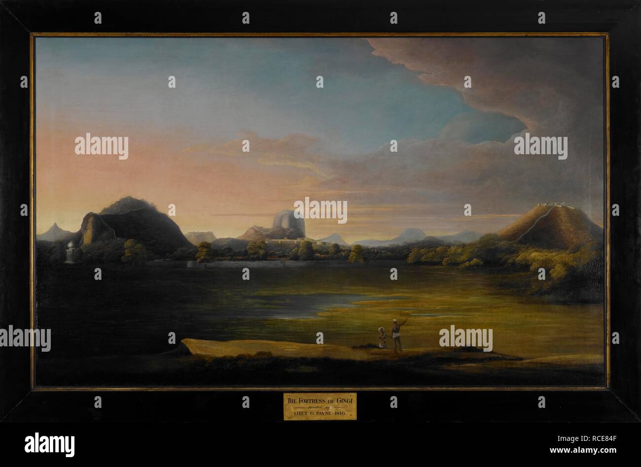 The Fortress of Gingee, Madras, 1816 A stronghold in the South Arcot