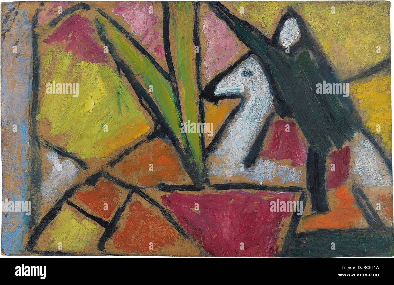 Untitled, fragment (Still Life with green Reiter). Museum PRIVATE