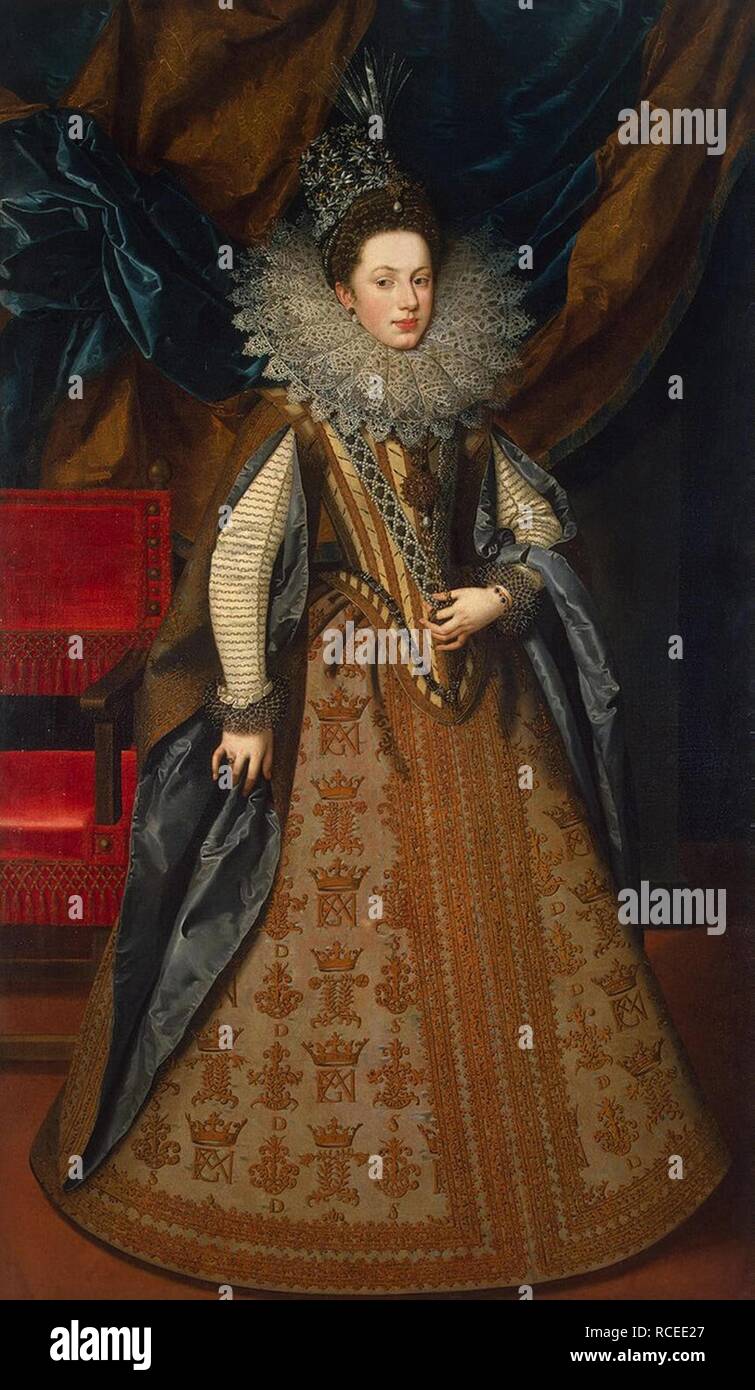 Portrait of Margaret of Savoy (1589-1655), Duchess of Mantua and