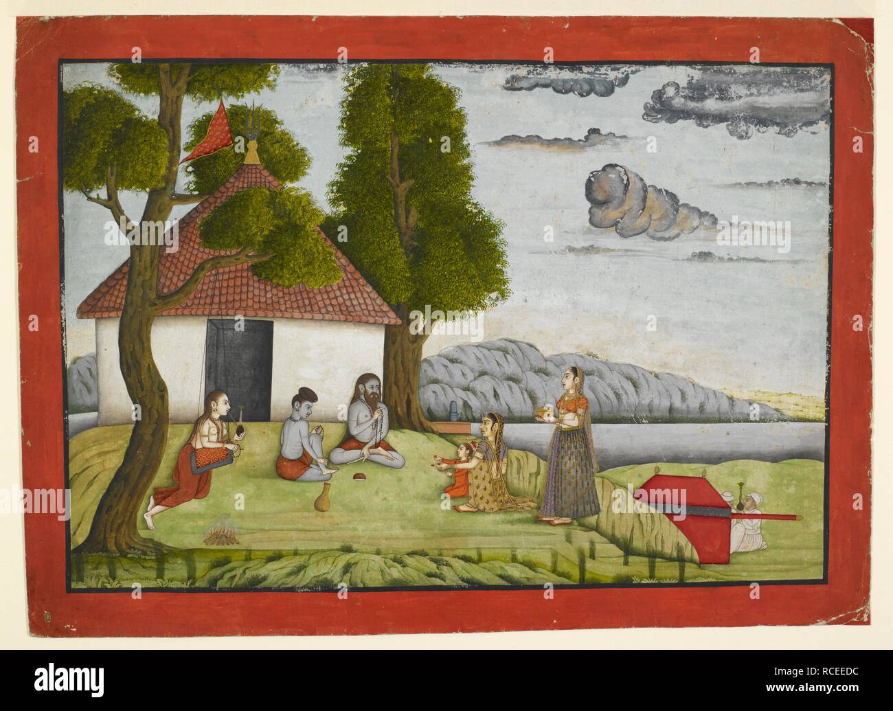 Elephant palanquin hi-res stock photography and images - Alamy