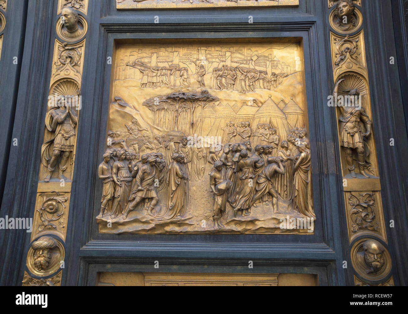 Ghiberti Paradise Baptistery Bronze Door Duomo Santa Maria Del