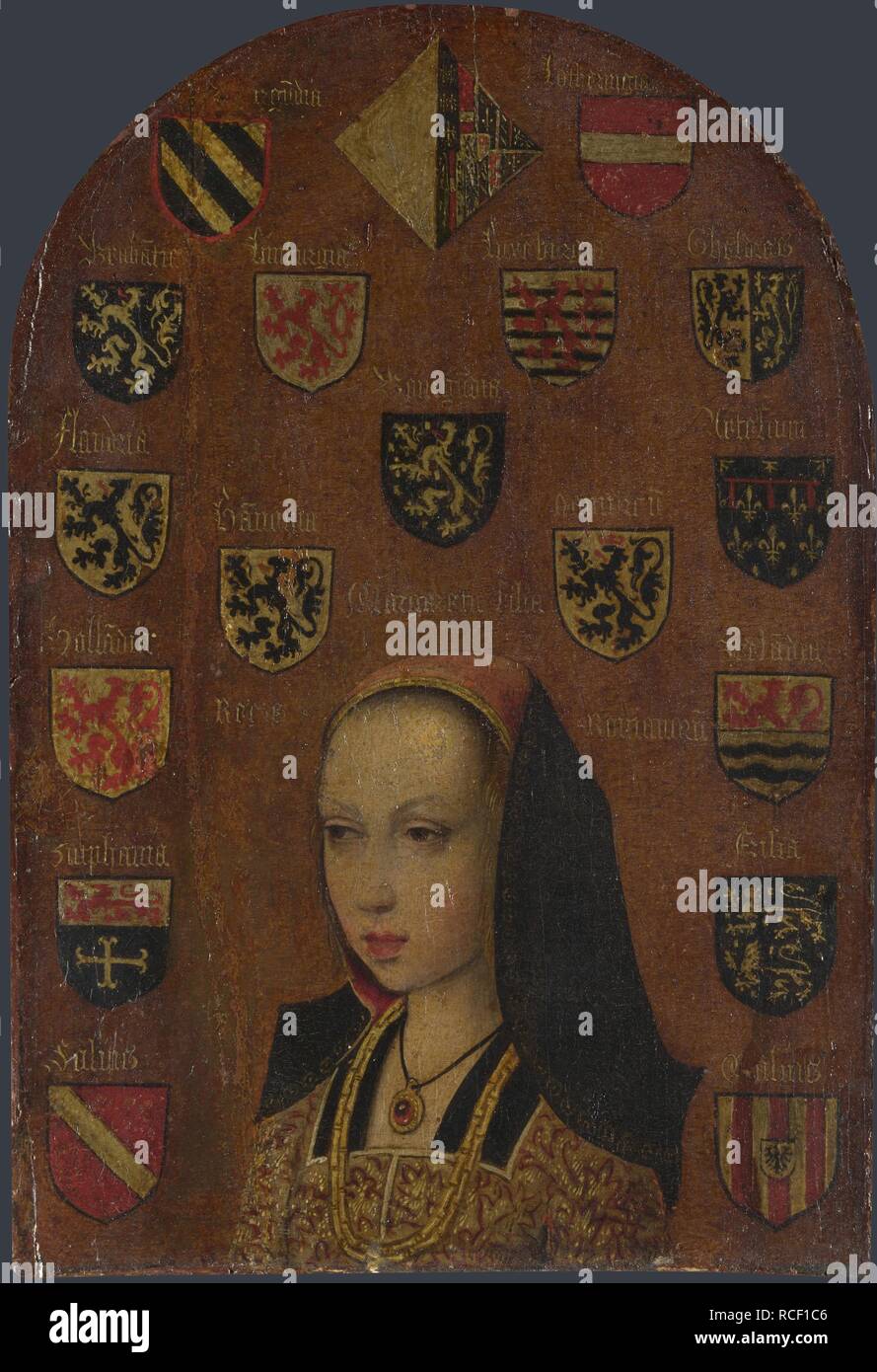 Margaret of Austria (14801530). Museum National Gallery, London