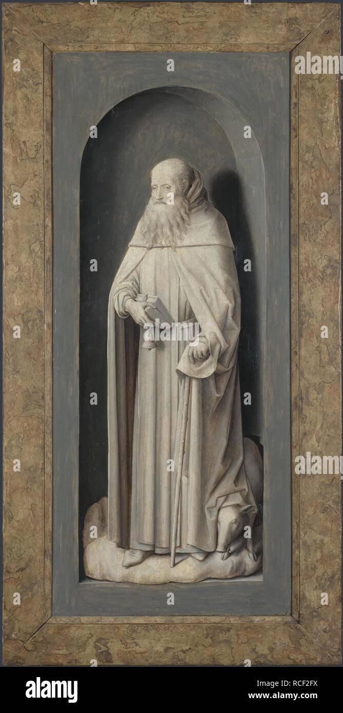 Saint John the Evangelist. Museum: National Gallery, London. Author: MEMLING, HANS. Stock Photo