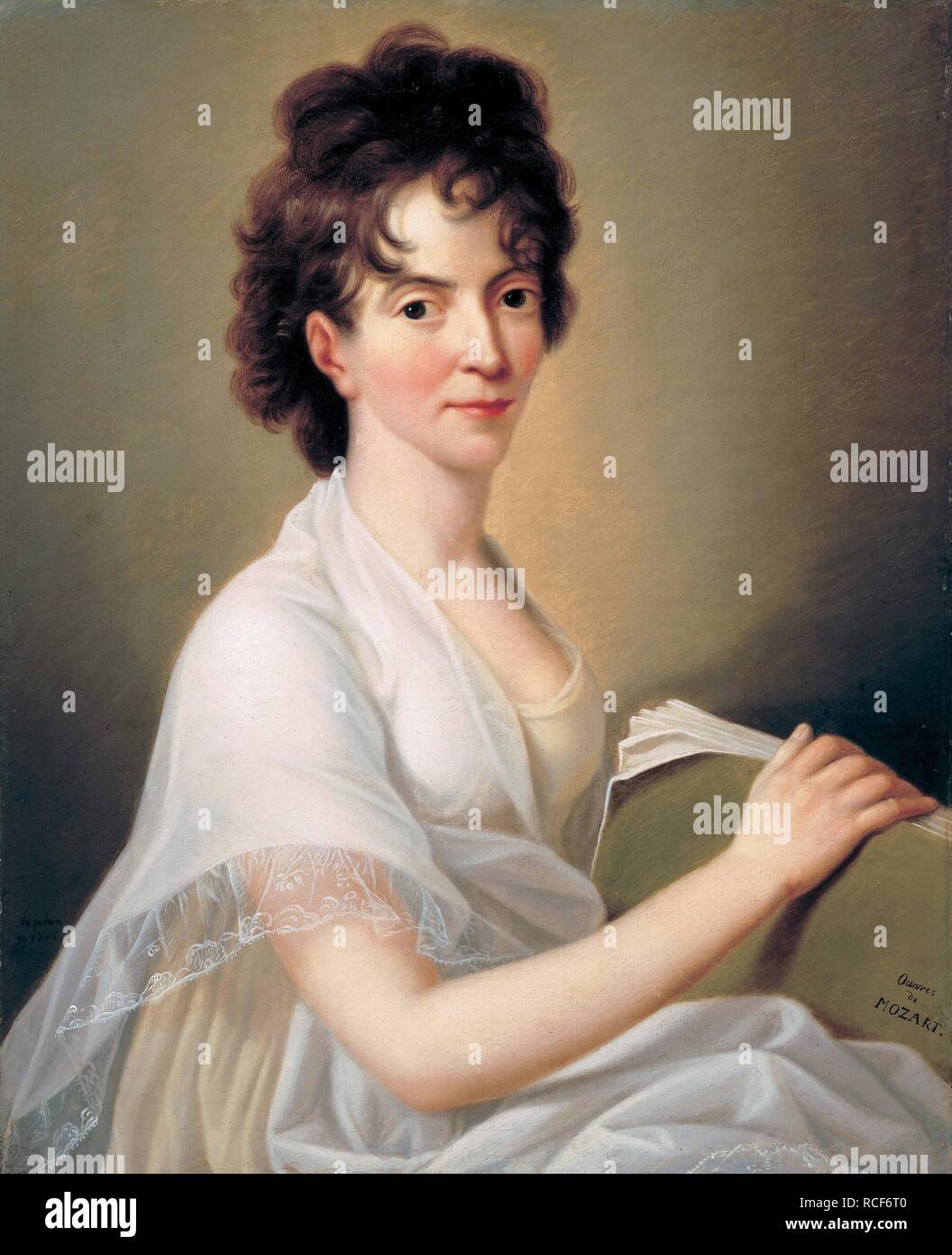 Constanze Mozart née er (17631842), W.A. Mozart's wife. Museum Mozarteum (ISM), Salzburg