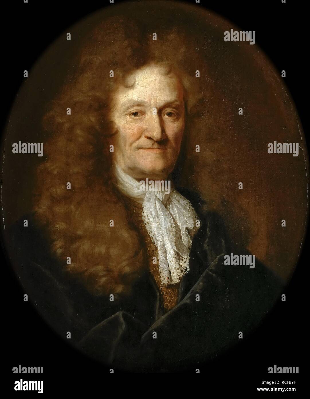 Portrait of Jean de La Fontaine (16211695). Museum Musée de l